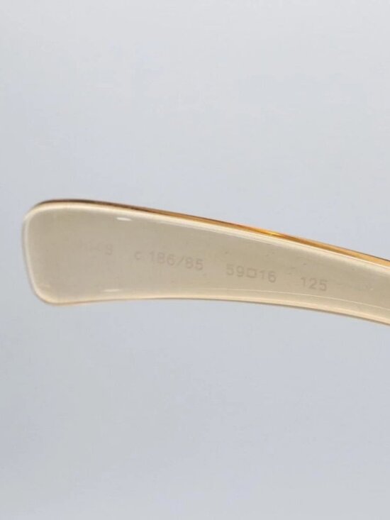 CHANEL Sunglasses plastic Brown CC Auth - Picture 10 of 11